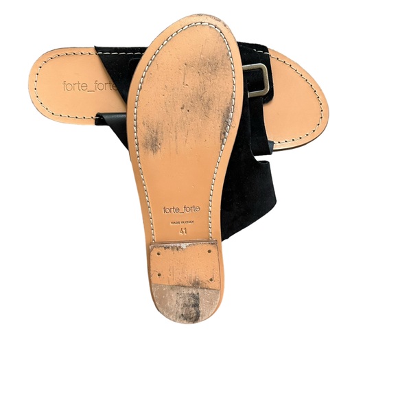 EUC - Forte Forte Buckled Open Toe Sandals - Picture 6 of 7